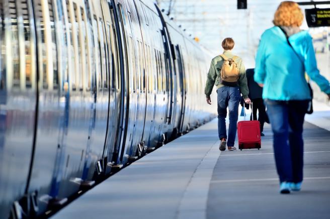 Train from Rome to Naples